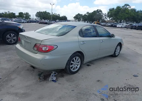 2002 Lexus Es 300 из США, поврежденный, VIN JTHBF30GX25001537